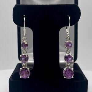 5ctw Multi Alexandrite Earrings Color Change Sapphires